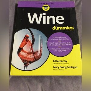 Wine for Dummies Book 7th Edition 📕
Some Shelf Wear.